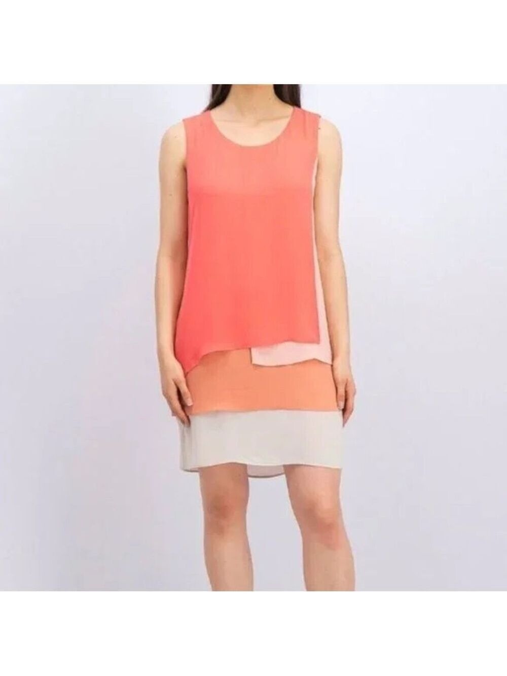 NWT BCBGMaxAzria Haley Chiffon Dress 4